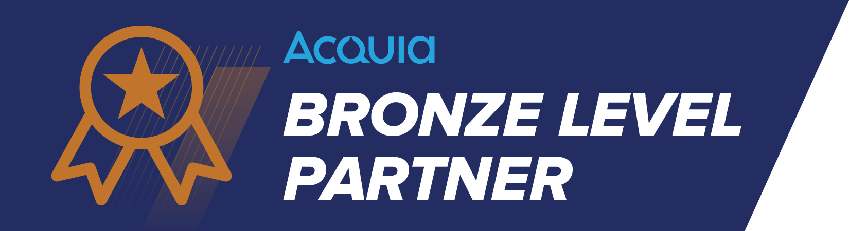 Acquia Bronze Level Partnership